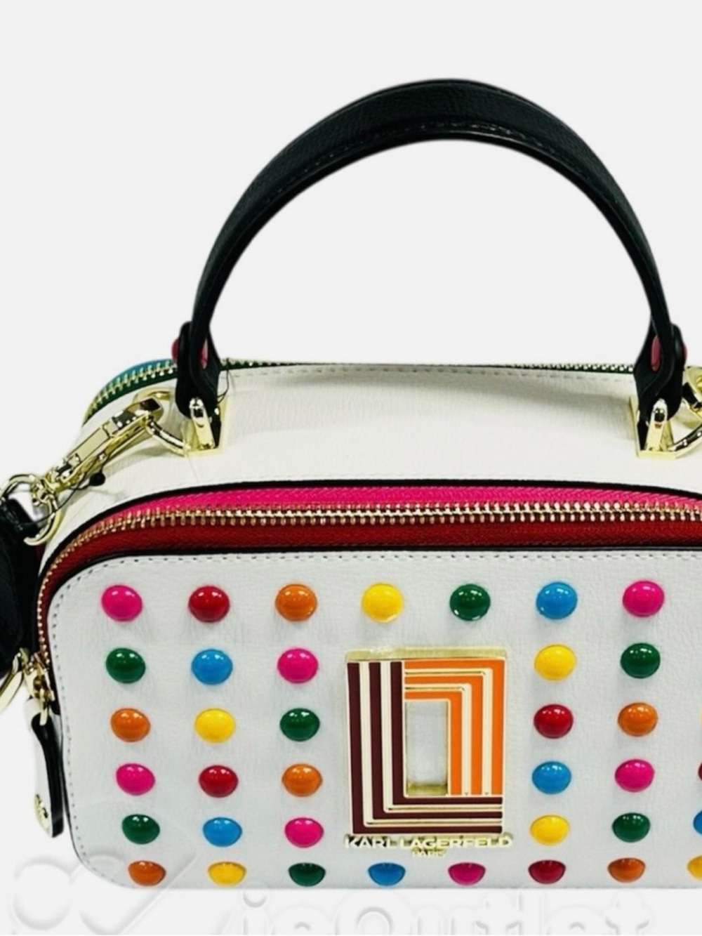✨🔴 NWT Karl Lagerfeld Paris Simone Camera Crossbody 🔴✨ - Picture 6 of 6